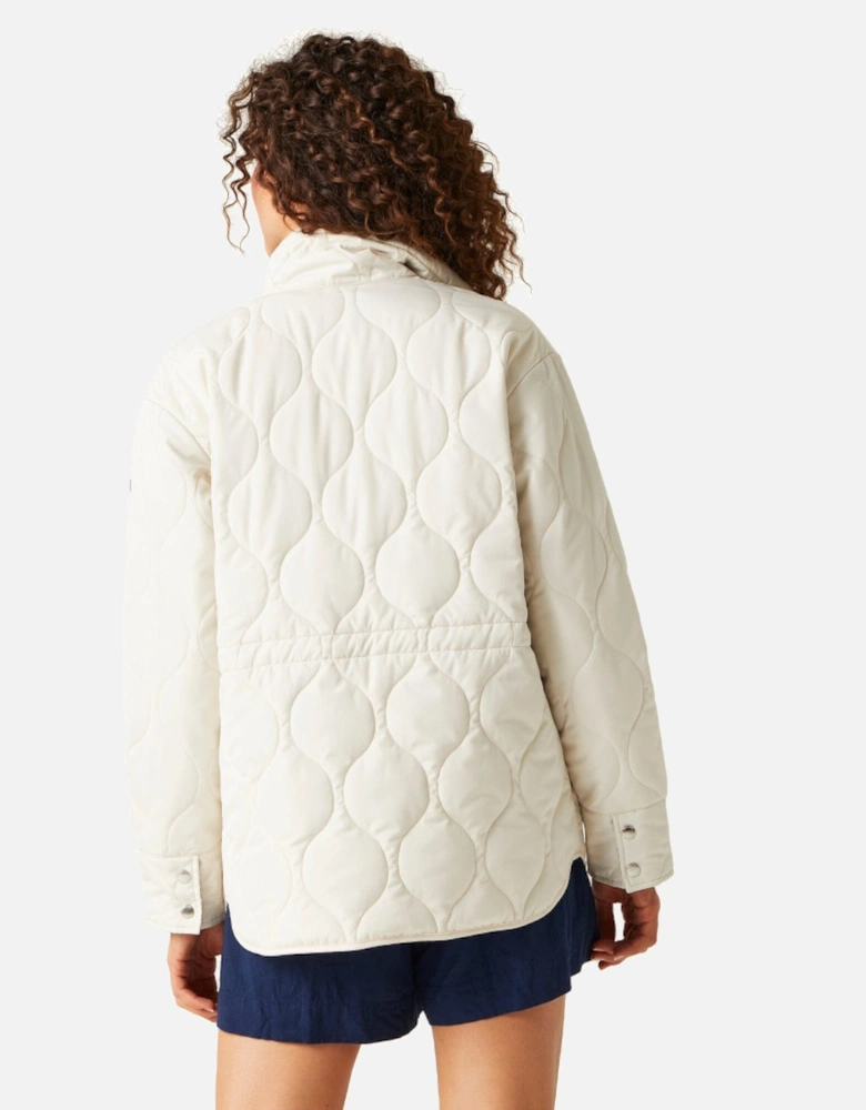 Womens Courcelle Full Zip Quilted Coat