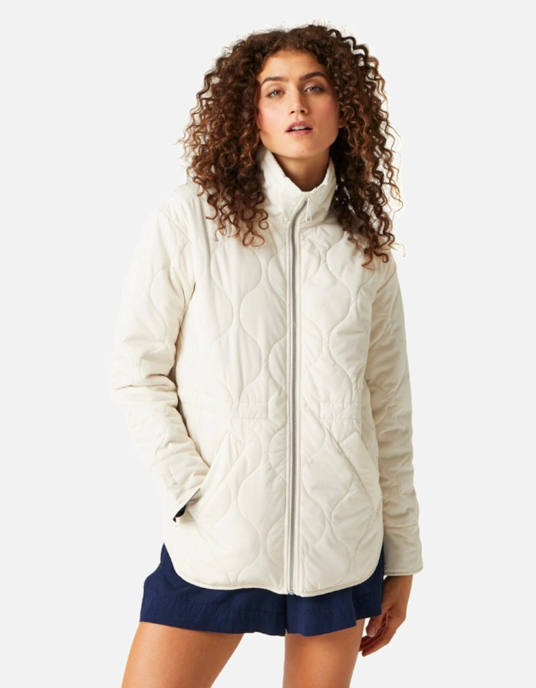 Womens Courcelle Full Zip Quilted Coat