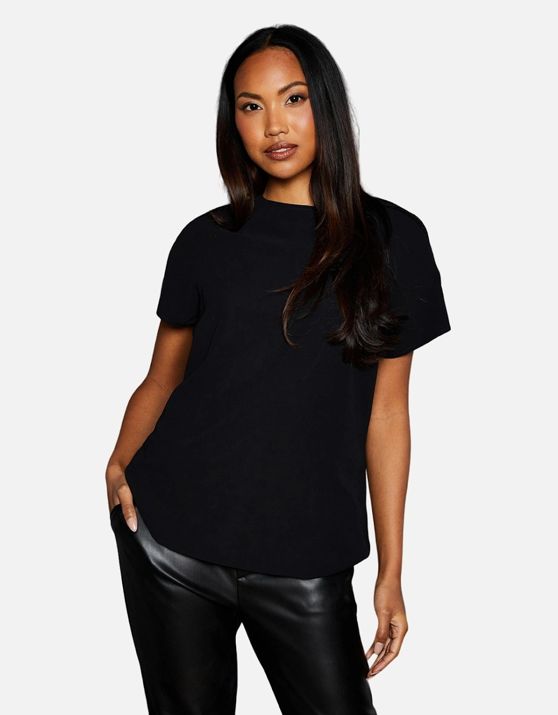 Womens/Ladies Sequin Insert T-Shirt, 4 of 3