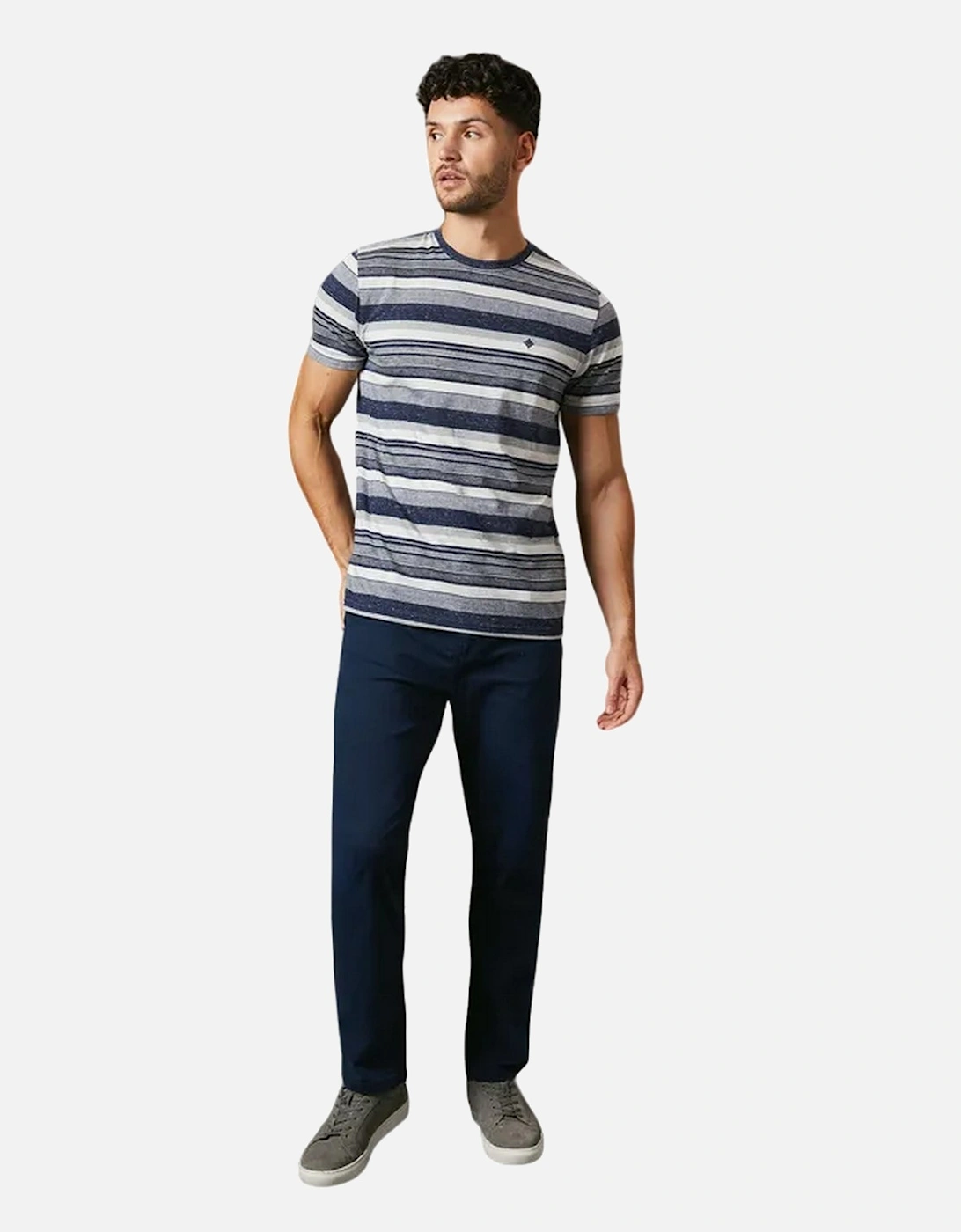 Mens Denver Striped T-Shirt
