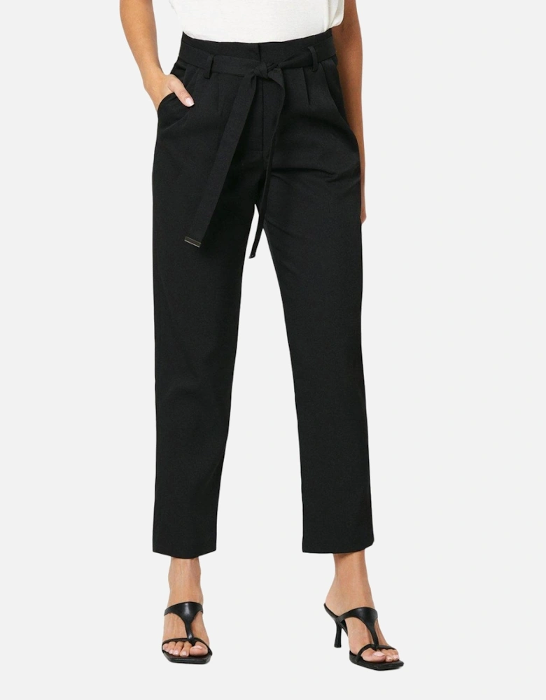 Womens/Ladies Belted Paperbag Trousers