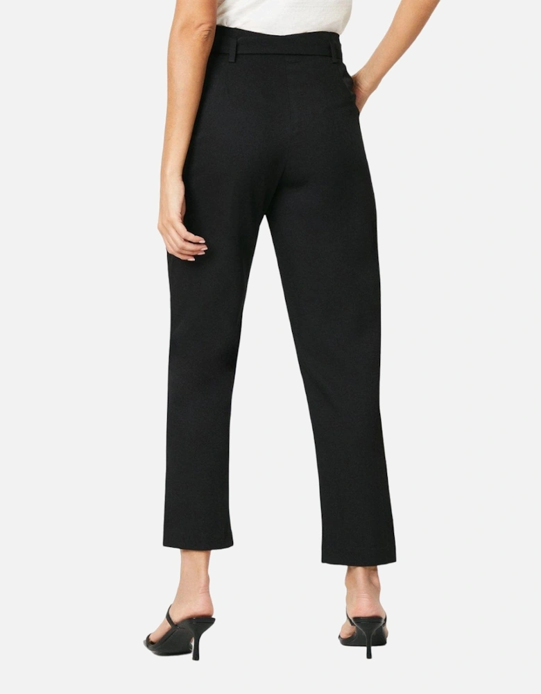 Womens/Ladies Belted Paperbag Trousers