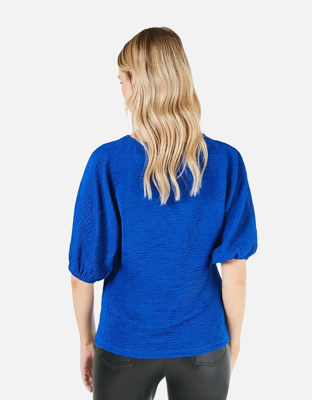 Womens/Ladies Textured Jersey Top