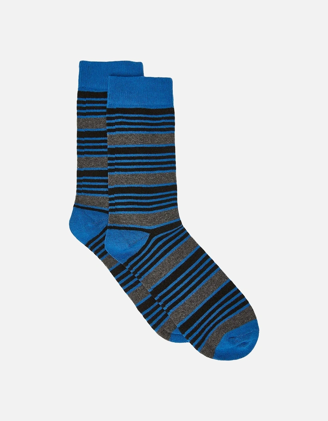 Mens Fine Stripe Socks (Pack of 3)