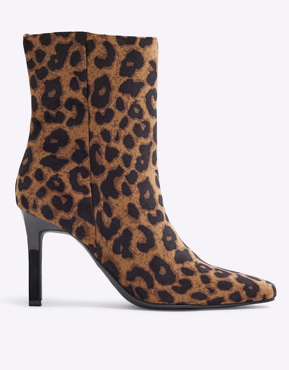 Heeled Ankle Boot - Dark Beige, 6 of 5