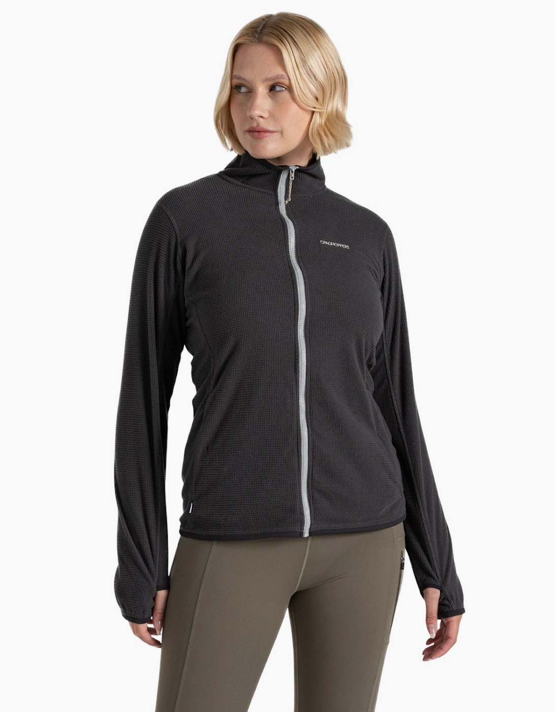 Women's Craghoppers Womens/Ladies Anya Nosilife Fleece Jacket - Grey - Size: 14