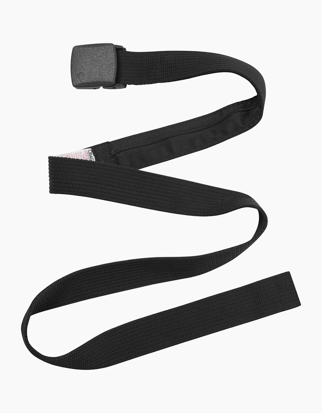 Men's Craghoppers Money Webbing Waist Belt - Black - Size: ONE size