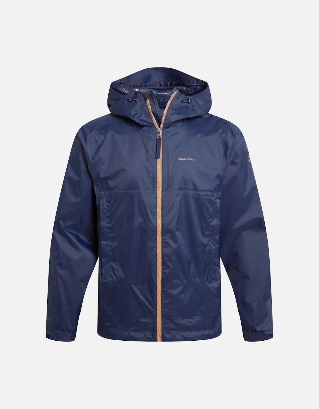 Craghoppers Men's Navy National Trust Owler Packable Waterproof Jacket - : 42/Regular Xl