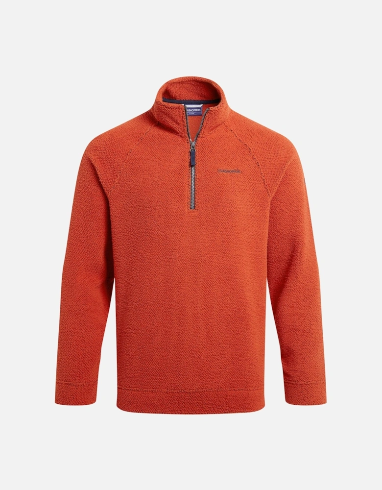 Mens Karlton Half Zip Fleece Top