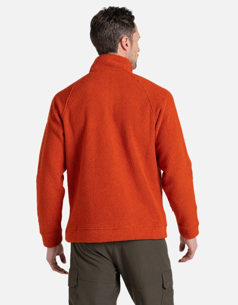 Mens Karlton Half Zip Fleece Top