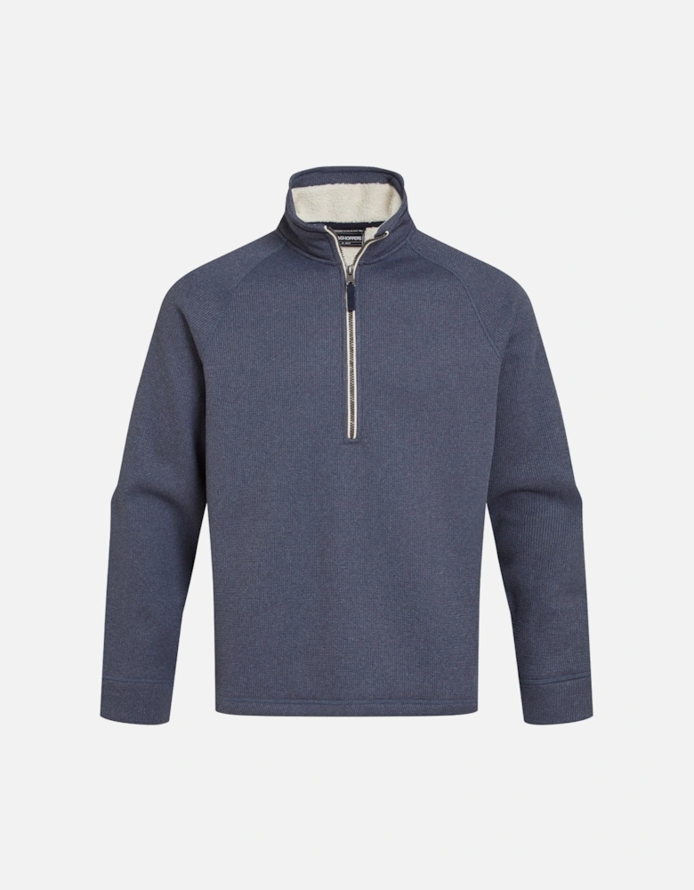 Mens Belton Half Zip Fleece Top