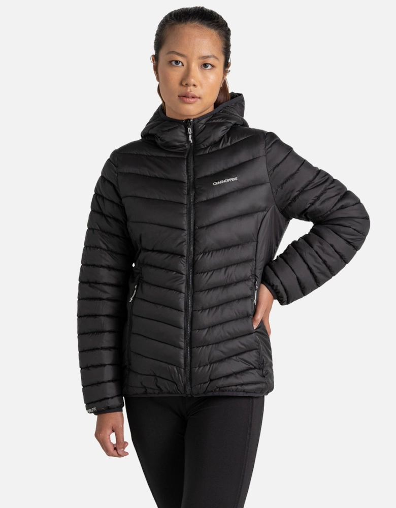 Womens/Ladies Compresslite VIII Hooded Padded Jacket