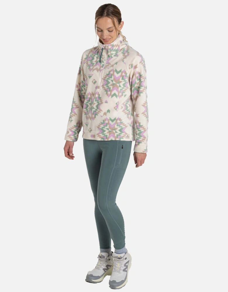 Womens/Ladies Lago Half Zip Fleece Top