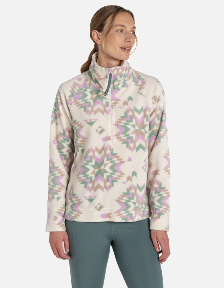 Womens/Ladies Lago Half Zip Fleece Top
