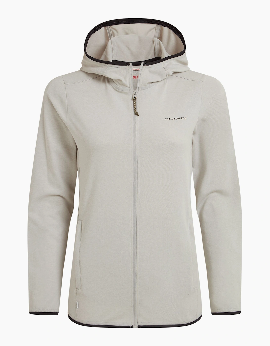 Women's Craghoppers Womens/Ladies Afia Nosilife Hooded Jacket - Grey - Size: 8