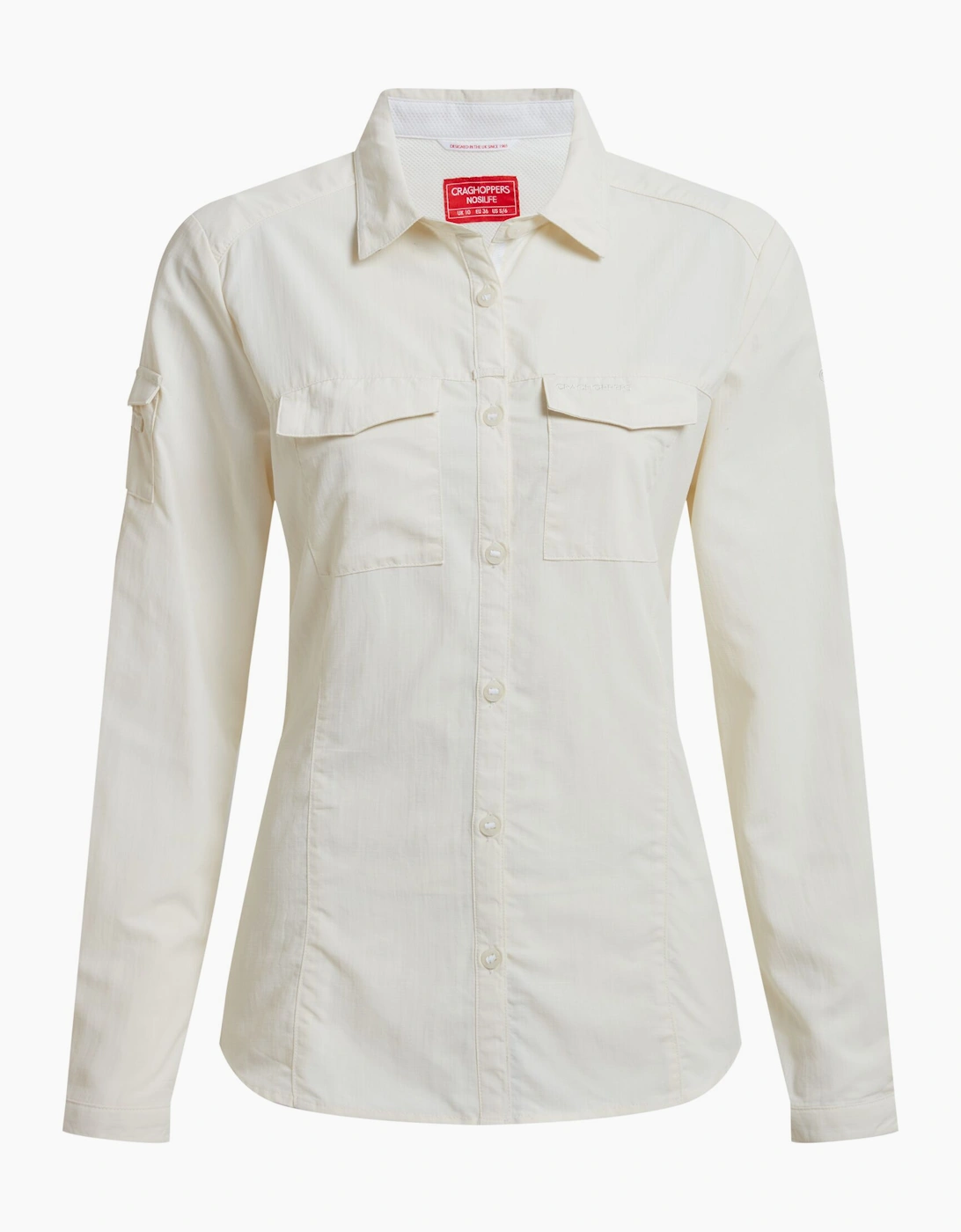 Craghoppers Women's Craghoppers Womens/Ladies Adventure III Nosilife Long-Sleeved Shirt - Cream