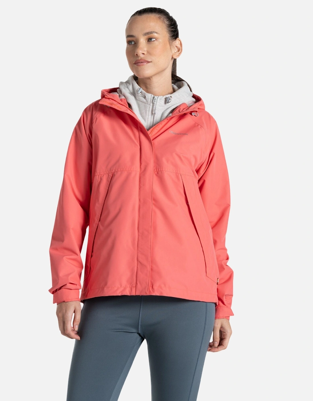 Women's Craghoppers Womens/Ladies Ossus Waterproof Jacket - Red - Size: 12