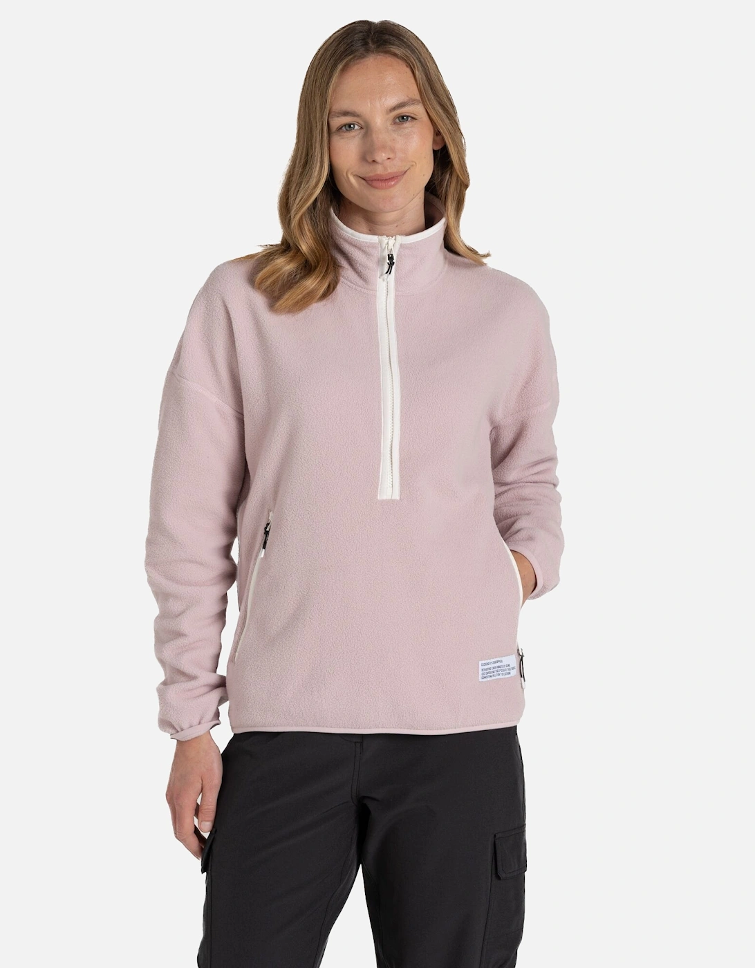 Womens/Ladies CO2 Renu Technology Half Zip Fleece Top