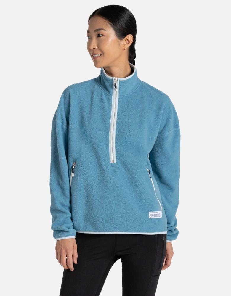 Womens/Ladies CO2 Renu Technology Half Zip Fleece Top