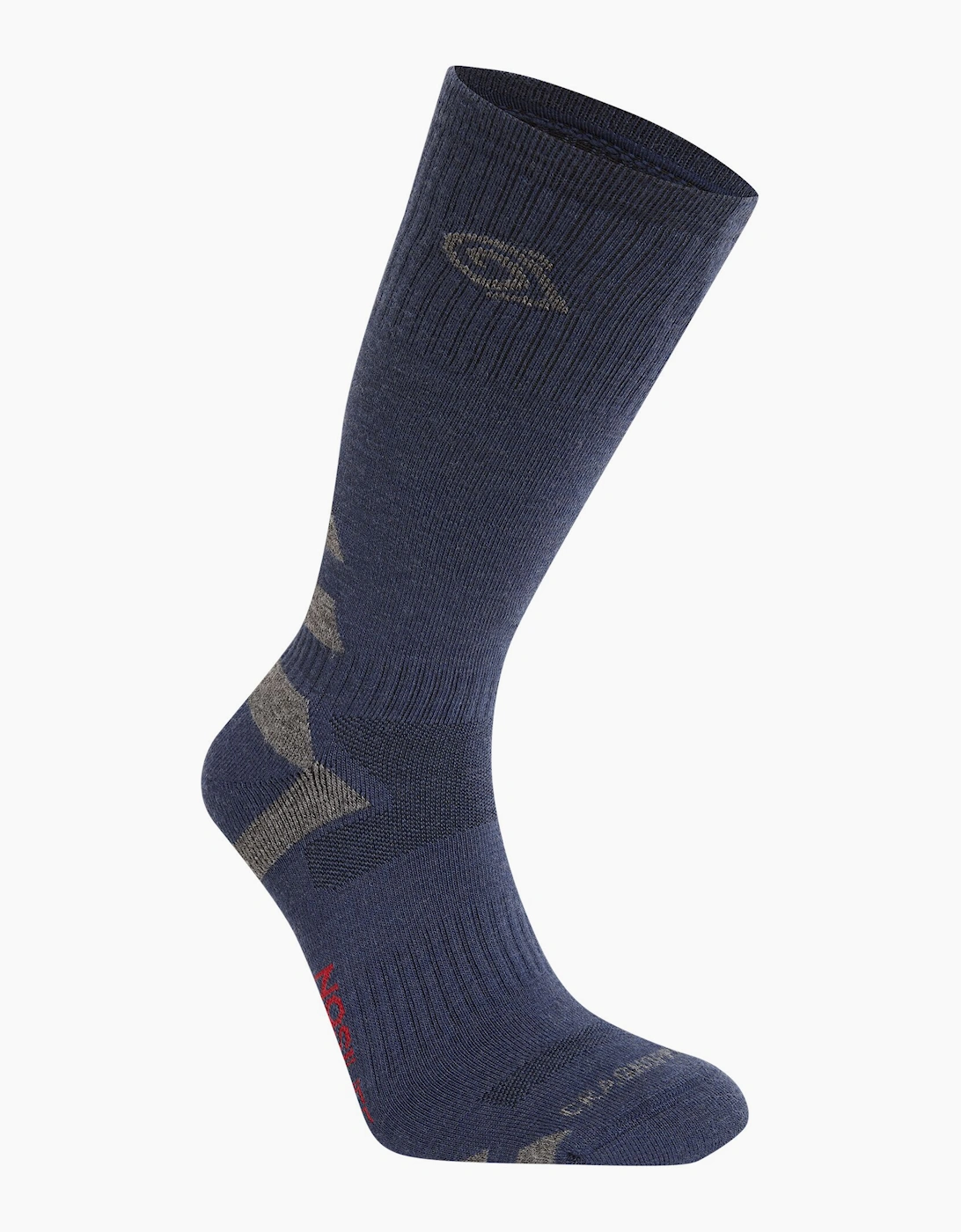 Craghoppers Unisex Navy Adult Wool Blend Insect Repellent Advent Socks - Size 3/3.5/4/4.5/5/3.5/4/4.5/5/3
