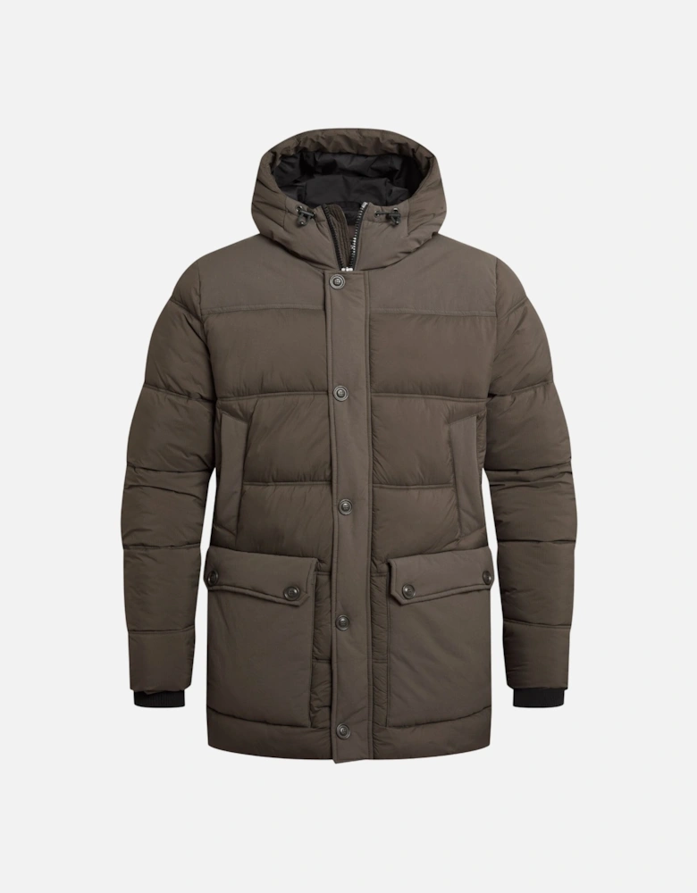 Mens Insulated Hooded Jacket