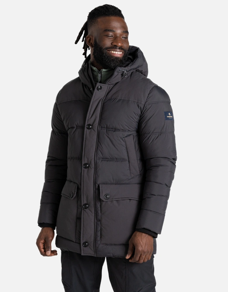 Mens Insulated Hooded Jacket