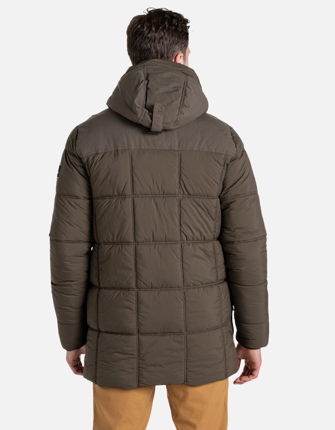 Mens Insulated Hooded Jacket