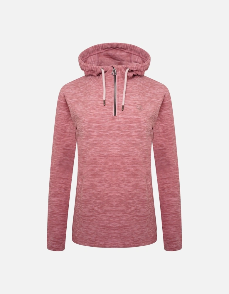 Womens/Ladies Obsessed Half Zip Fleece Top