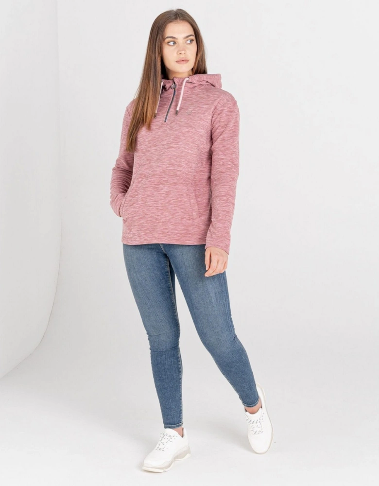 Womens/Ladies Obsessed Half Zip Fleece Top