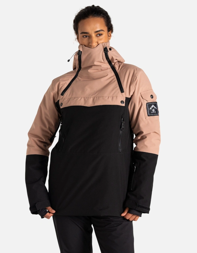 Womens/Ladies Slide Out Colour Block Overhead Ski Jacket