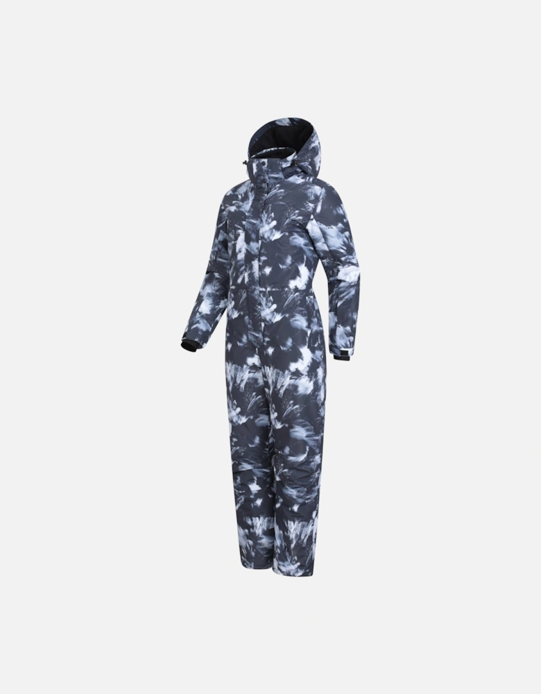 Womens/Ladies Cloud Abstract Ski Suit