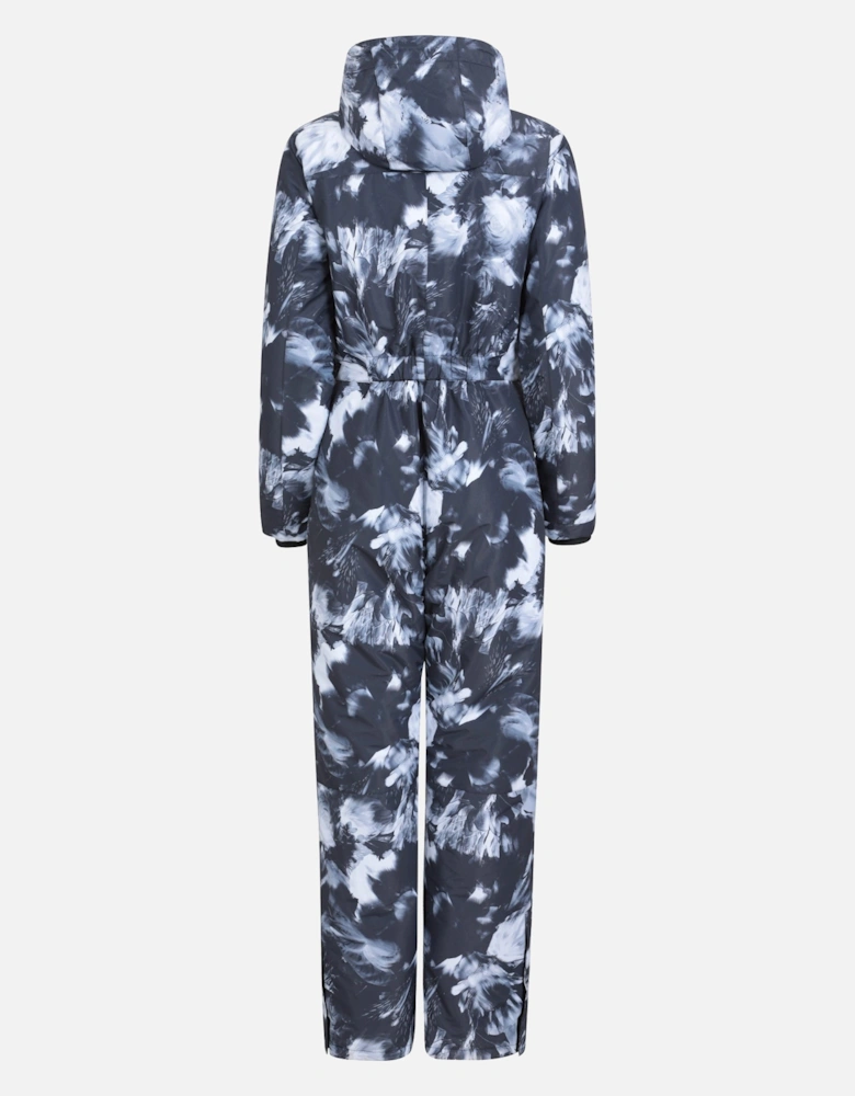 Womens/Ladies Cloud Abstract Ski Suit