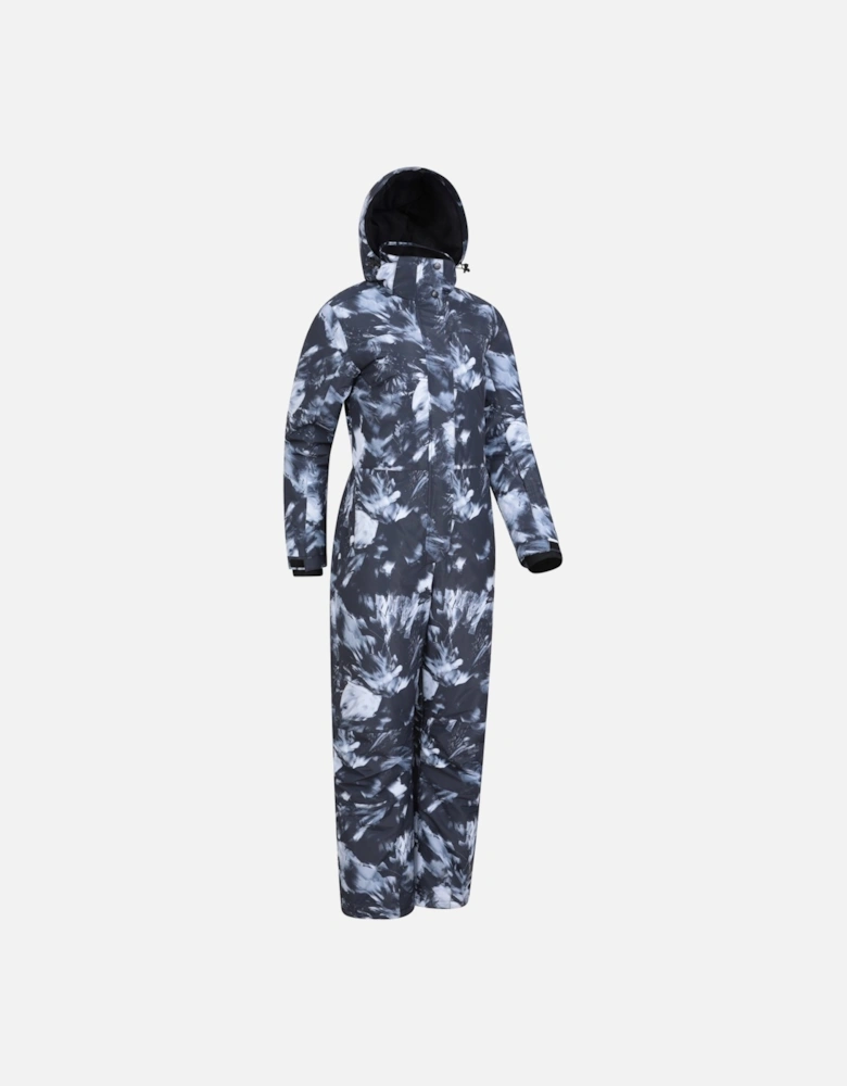 Womens/Ladies Cloud Abstract Ski Suit