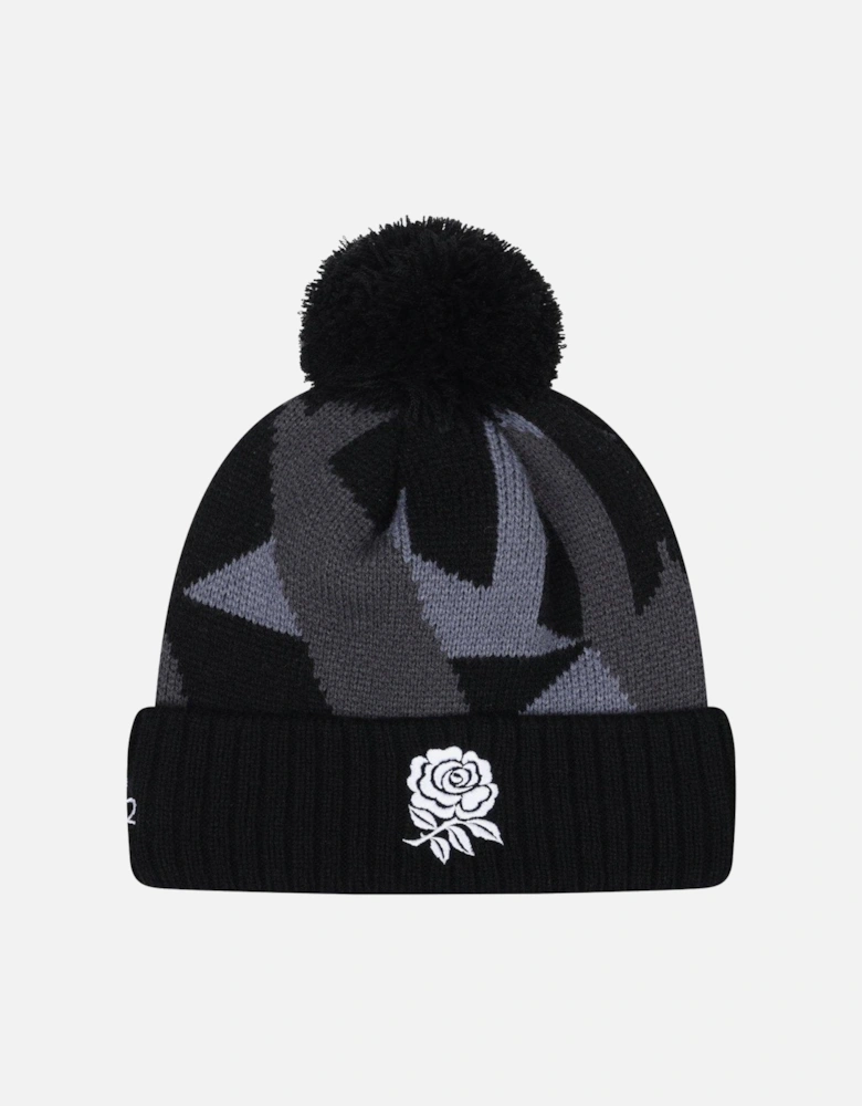 24/25 Graphic Bobble England Rugby Beanie