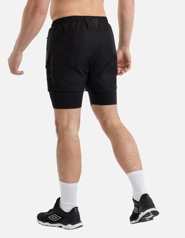 Mens Pro Training Elite Hybrid Short