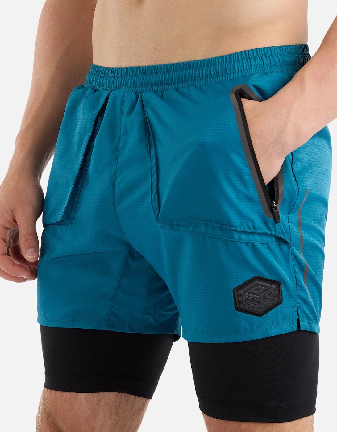 Mens Pro Training Elite Hybrid Short