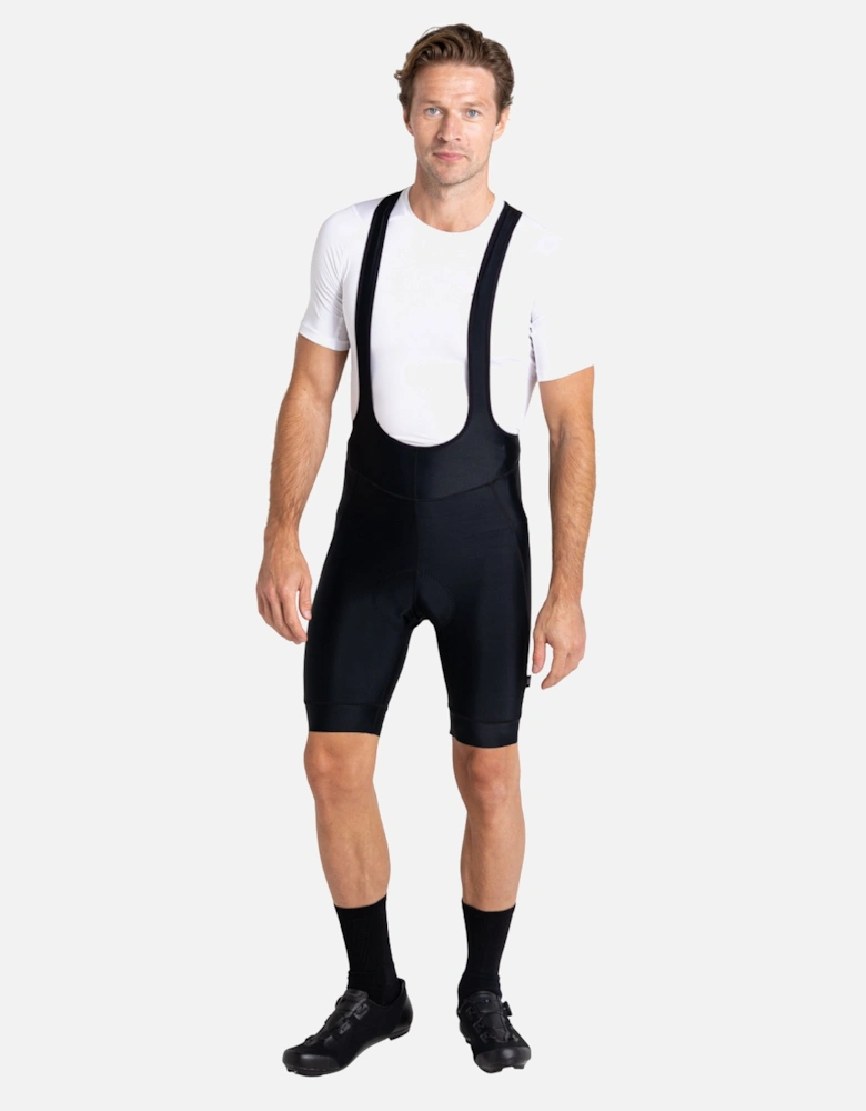 Mens Virtuous Plain AEP Bibbed Cycling Bib Shorts