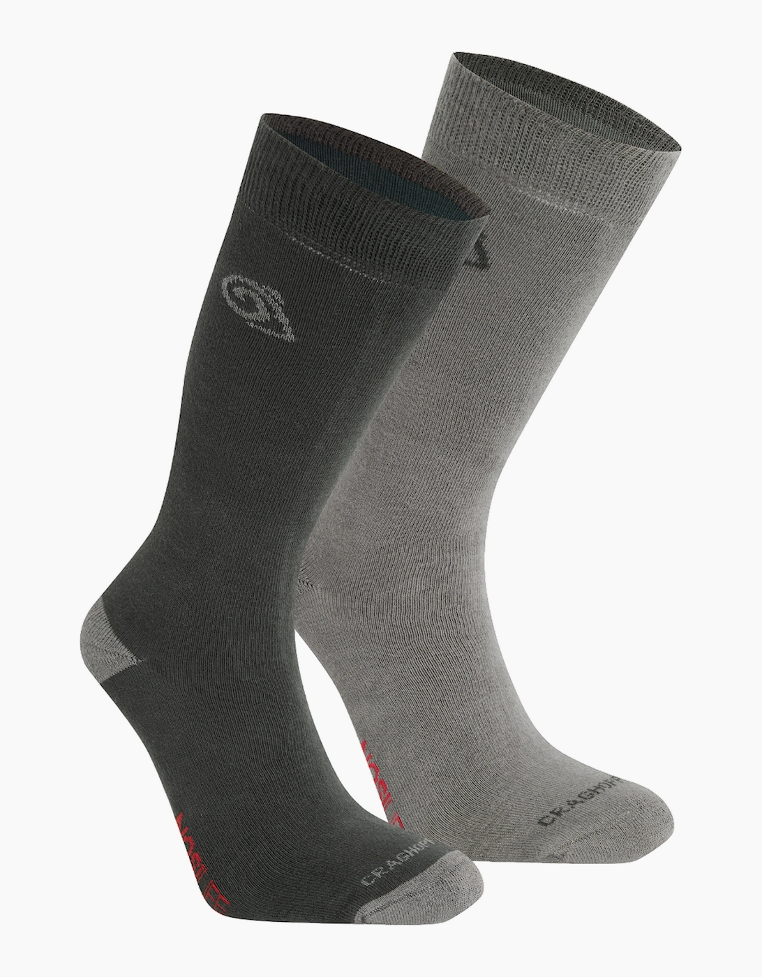 Craghoppers Craghoppers Unisex Adult Insect Repellent Socks (Pack of 2) - Black