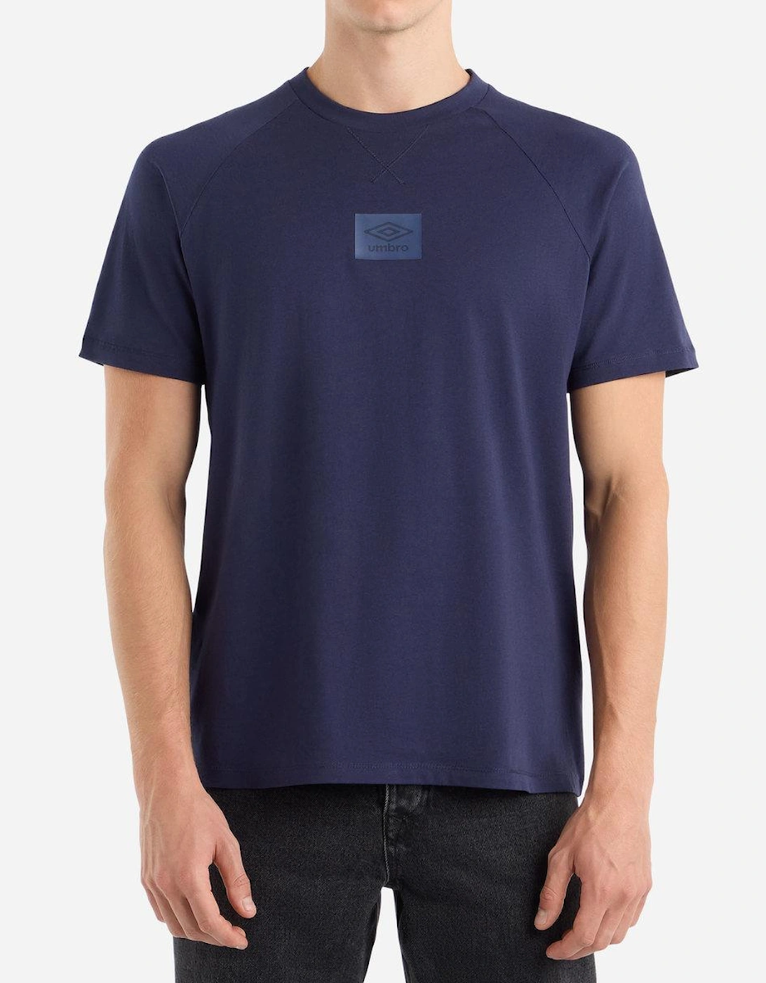 Mens Layered Box Logo T-Shirt, 2 of 1