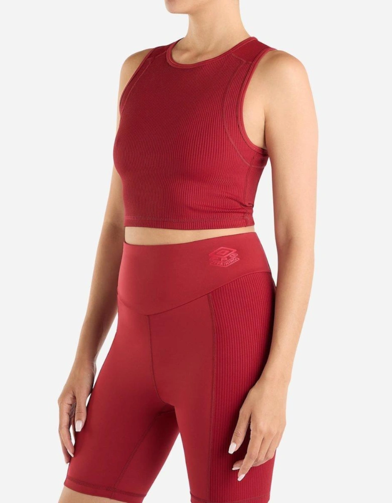 Womens/Ladies Ribbed Crop Top