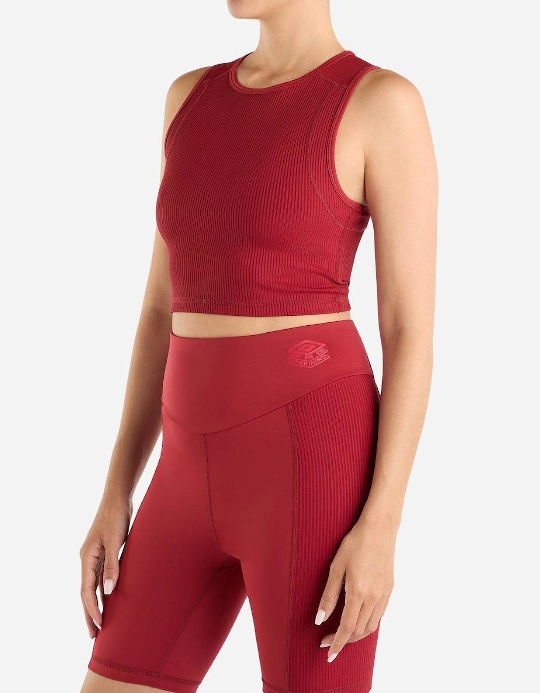 Womens/Ladies Ribbed Crop Top, 2 of 1