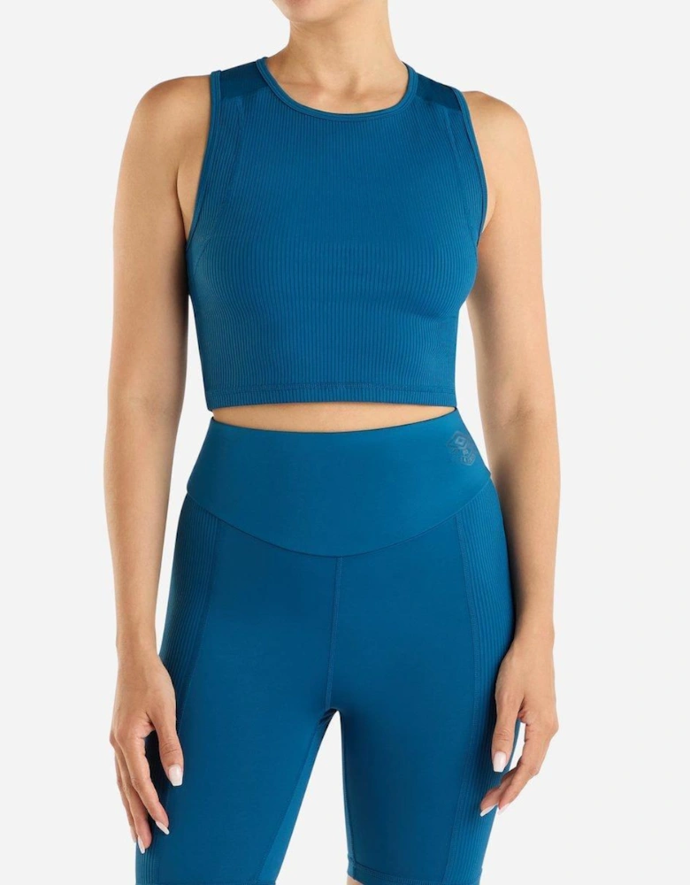 Womens/Ladies Ribbed Crop Top