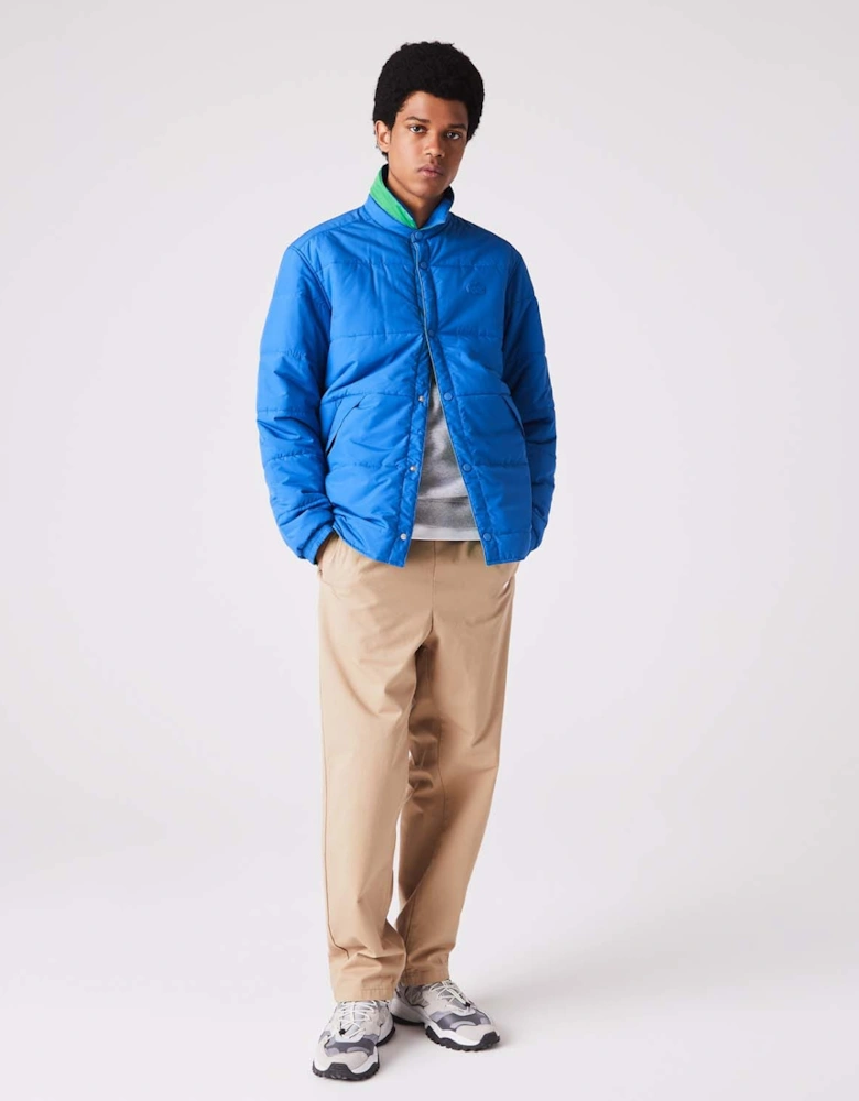 Regular Fit Reversible Quilted Overshirt