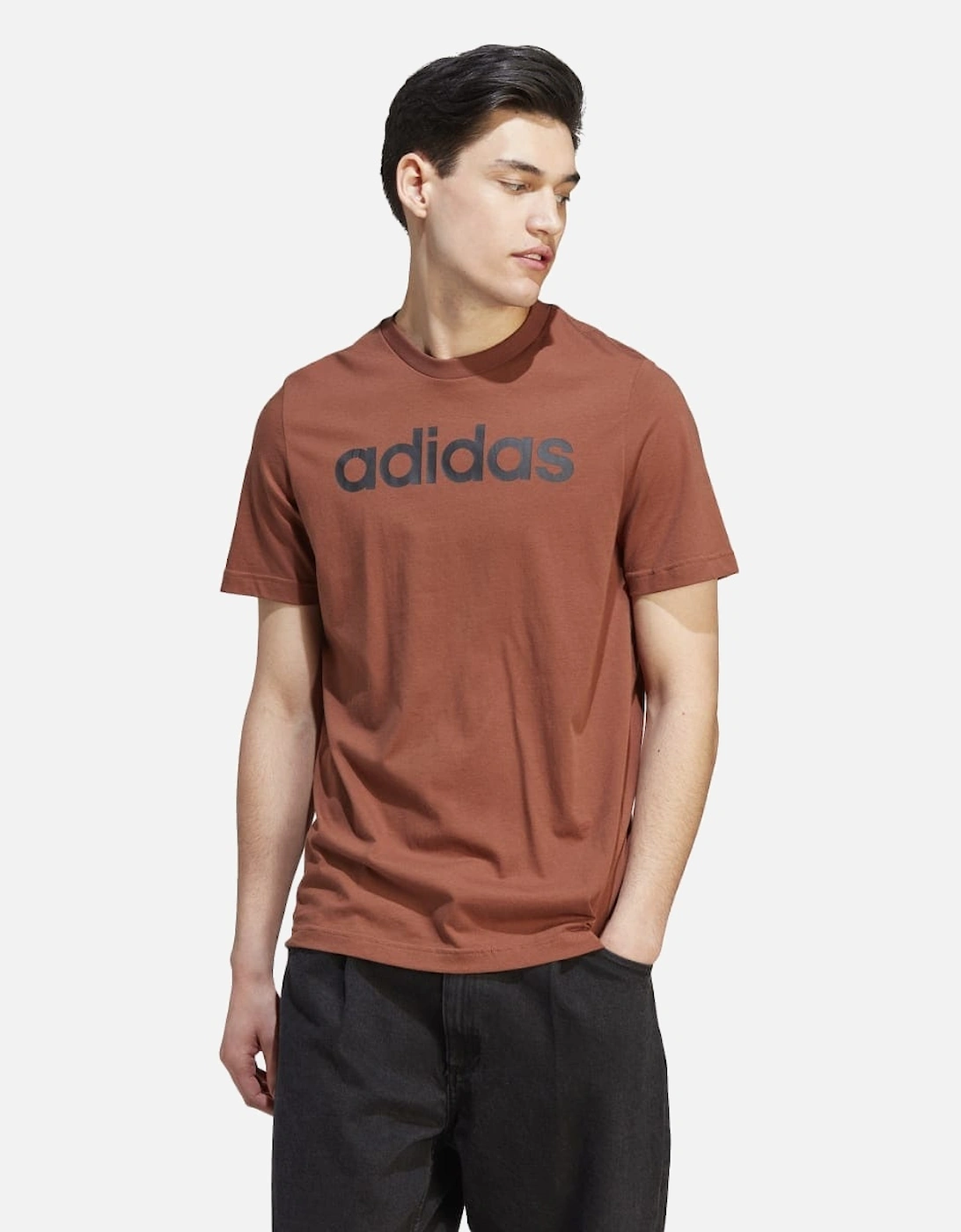 Essentials Linear Embroidered Logo T-Shirt