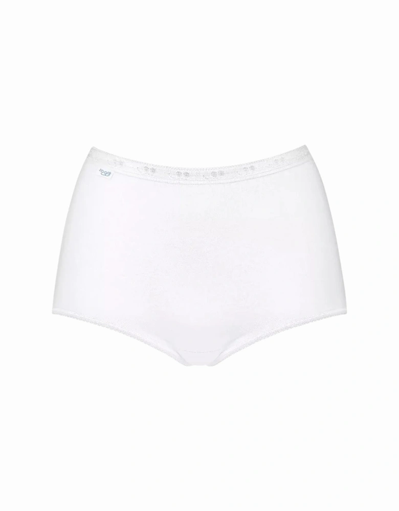 Basic+ 2-Pack Maxi Briefs, White