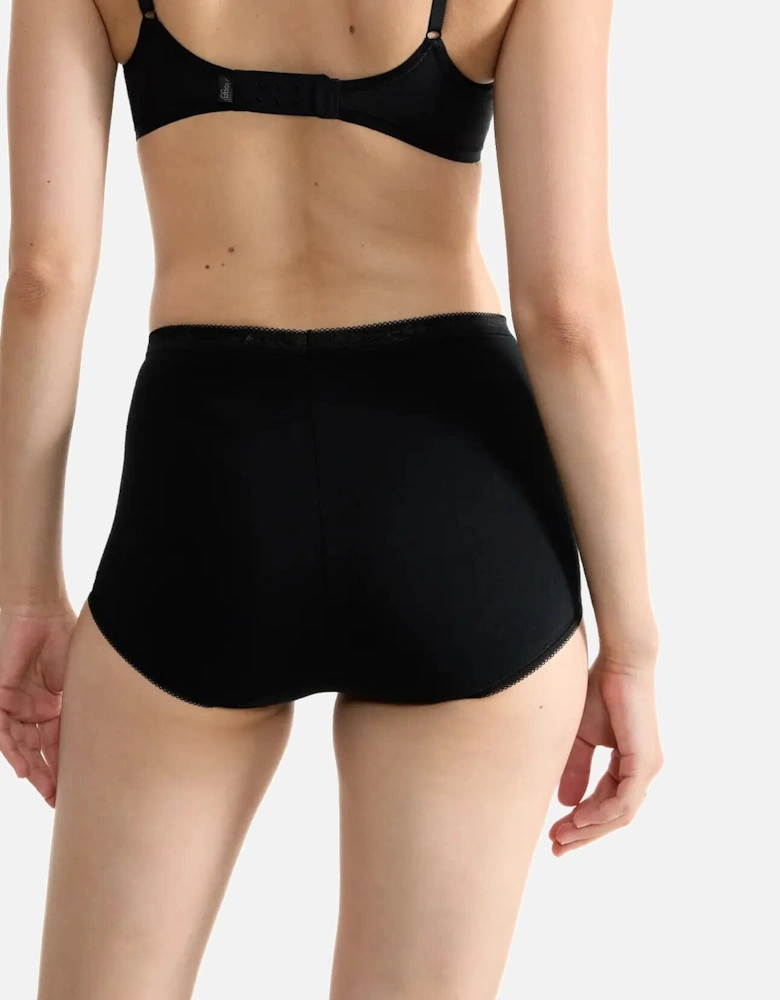 Basic+ 2-Pack Maxi Briefs, Black