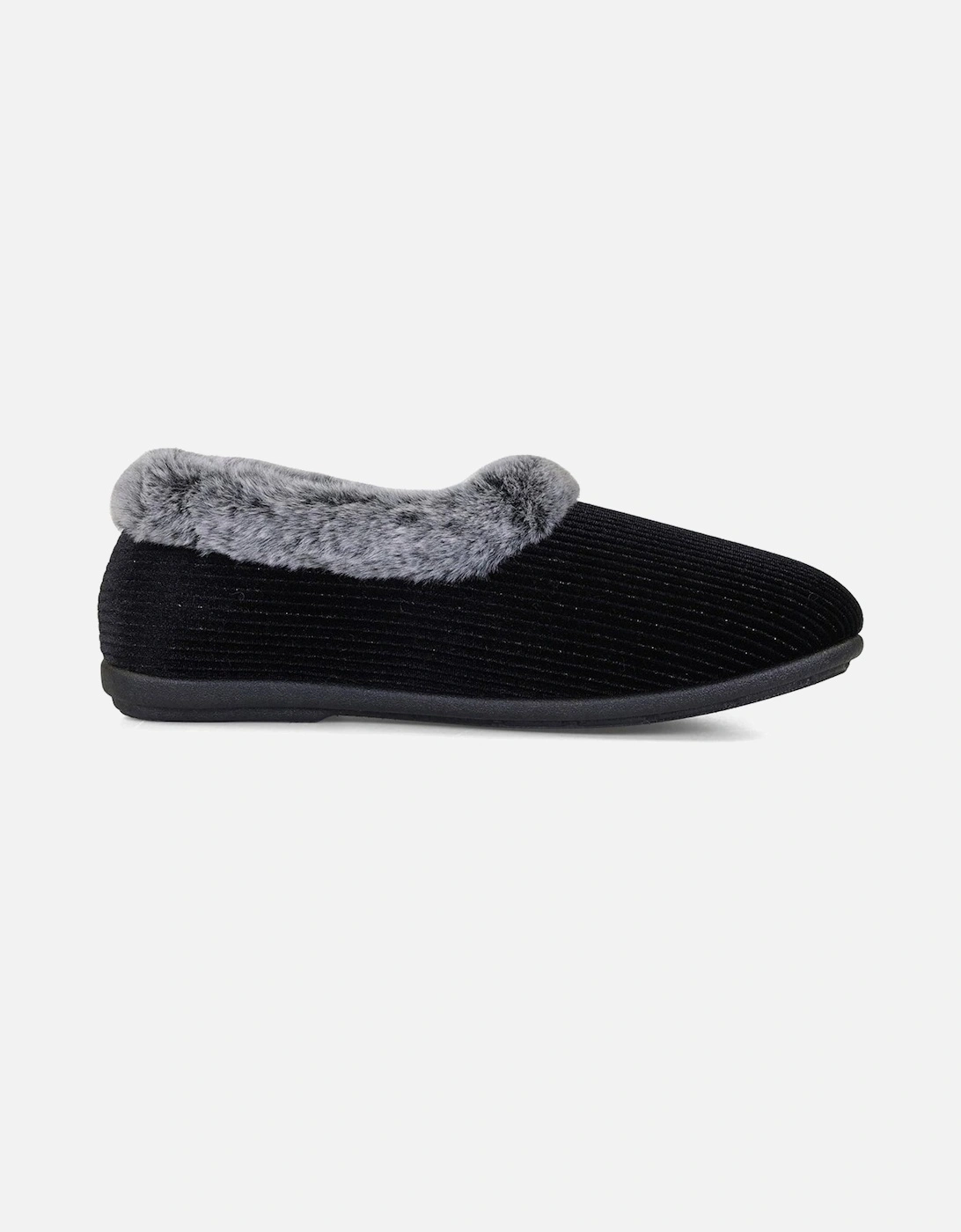 Shae Womens Extra Wide Slippers, 7 of 6