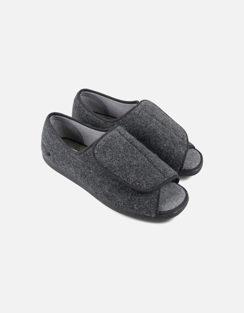 Norman Mens Extra Wide Slippers