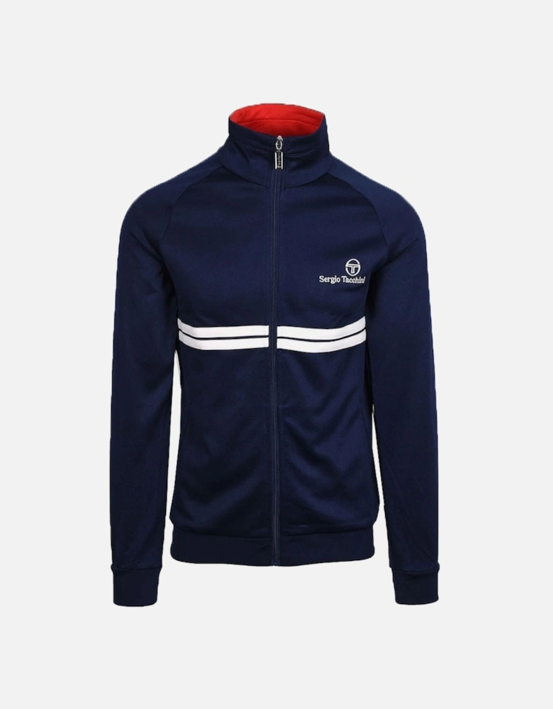 New Dallas Track Top - Maritime Blue/ Adrenaline Rush