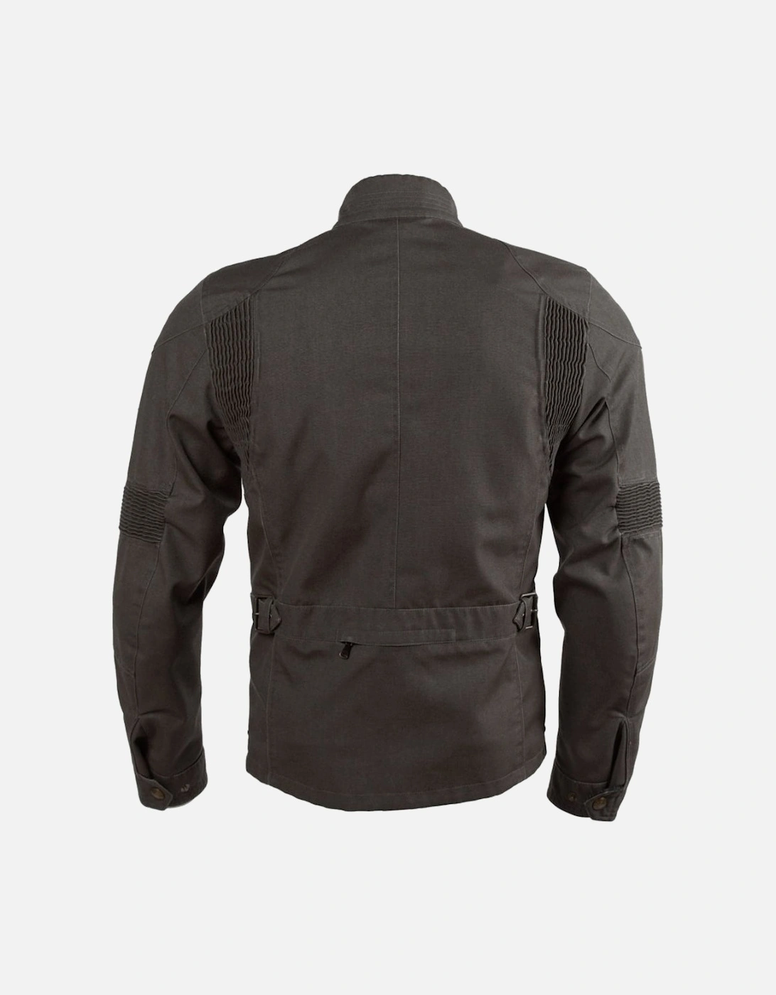 Johnsons Washed Grey Motorcycle Jacket